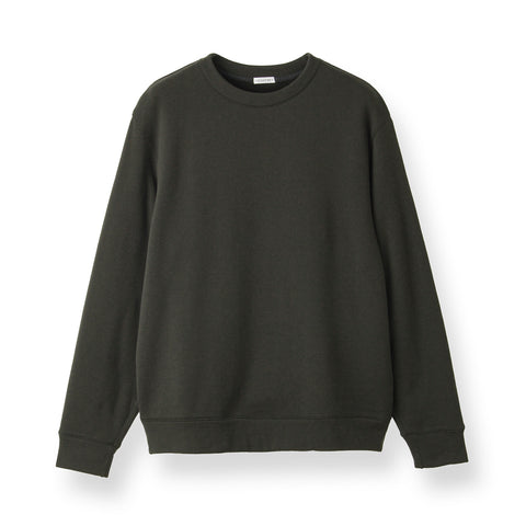 Wool Pile Sweatshirt Color: Khaki