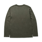 【Renewal】Wool Tailored Long Sleeve T-shirt Color: Khaki