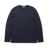 【Renewal】Wool Tailored Long Sleeve T-shirt Color: Navy