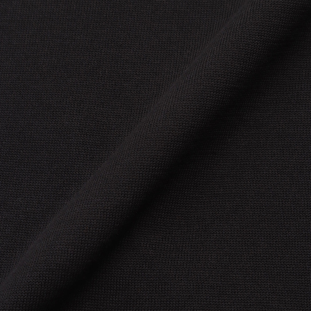 【Renewal】Crew Neck Knit Color: Black