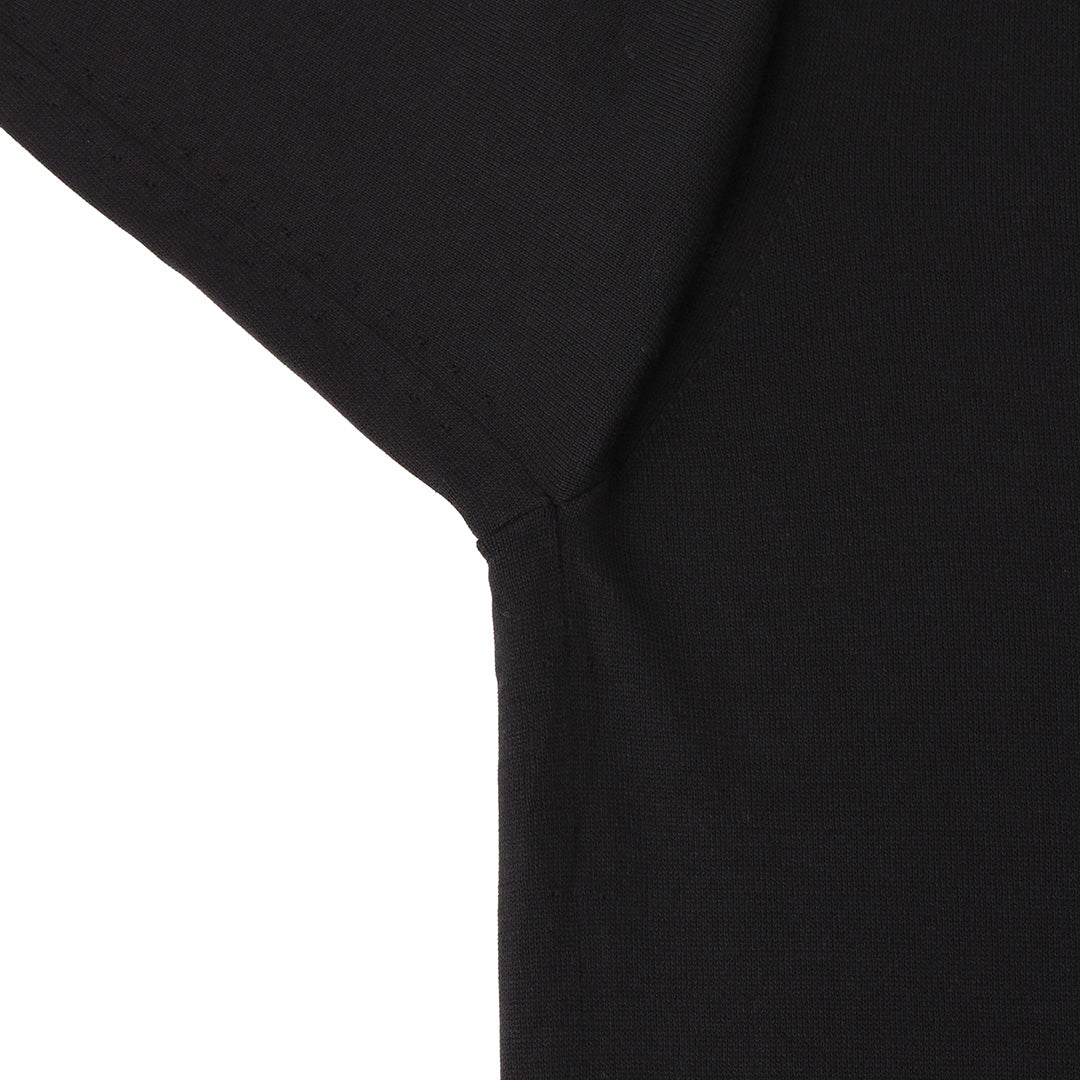 【Renewal】Crew Neck Knit Color: Black
