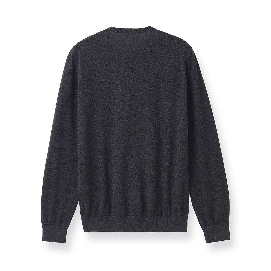 【Renewal】Crew Neck Knit Color: Charcoal