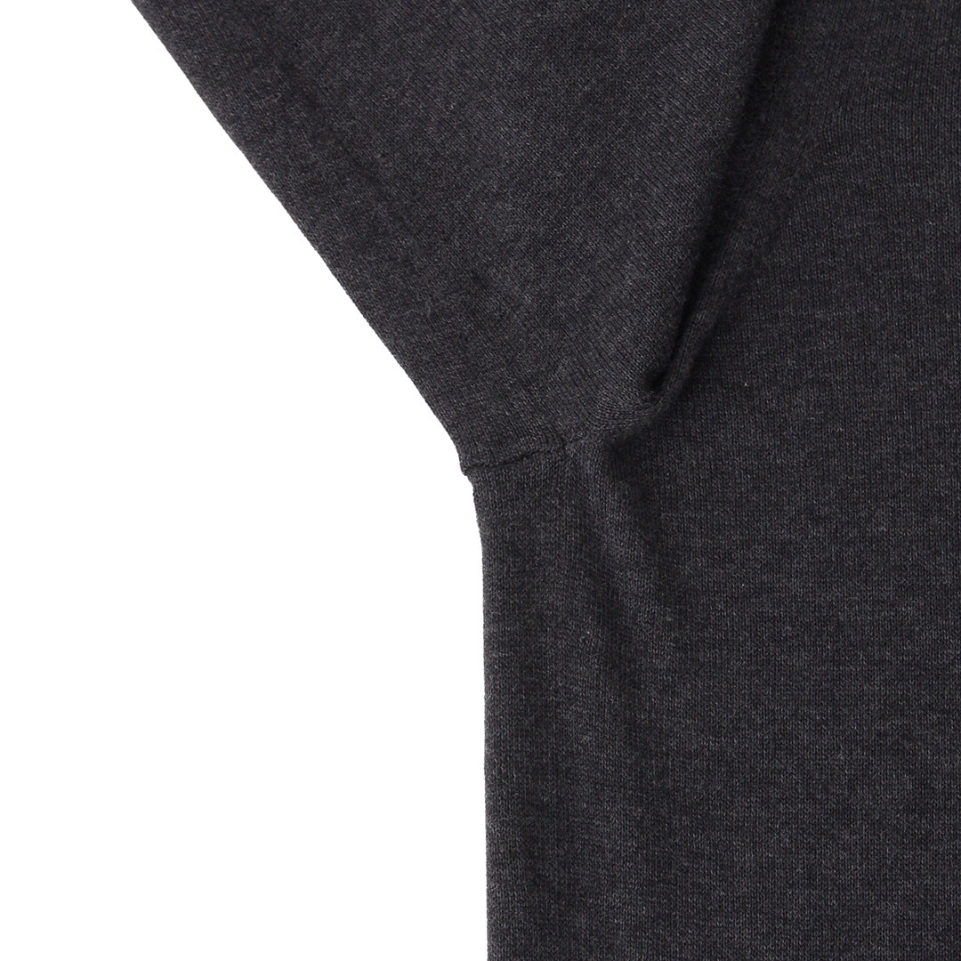 【Renewal】Crew Neck Knit Color: Charcoal