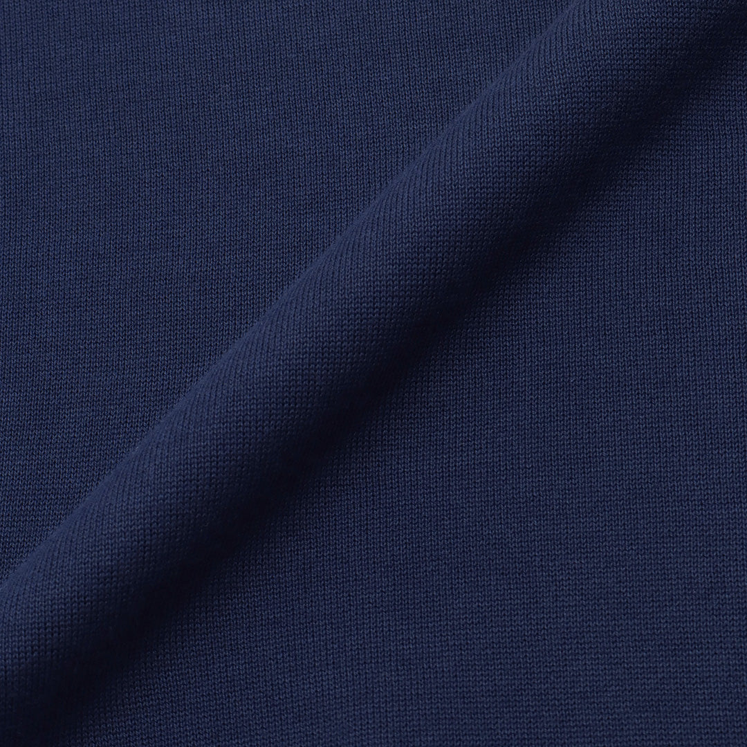 【Renewal】Crew Neck Knit Color: Deep Blue