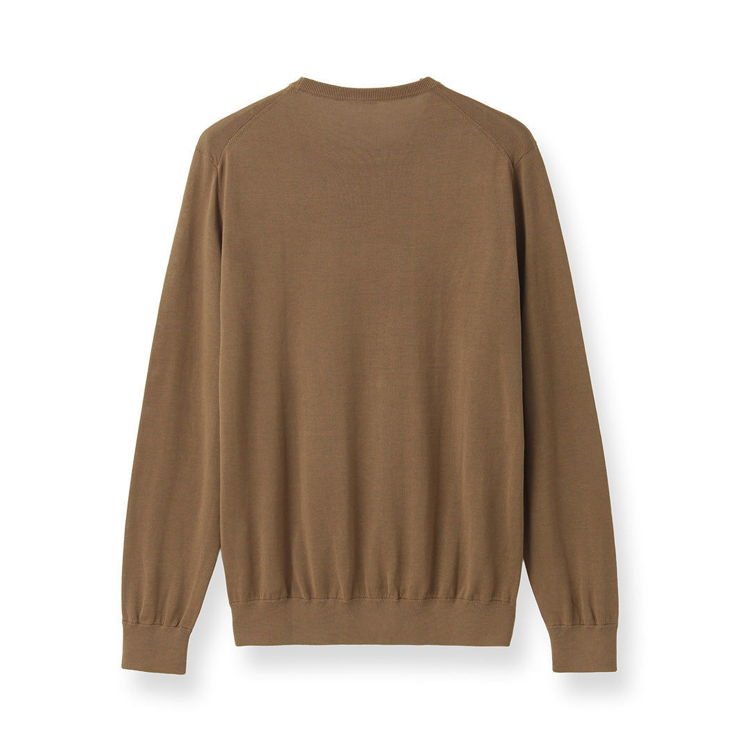 【Renewal】Crew Neck Knit Color: Fawn