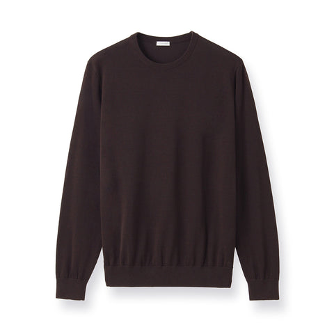 【Renewal】Crew Neck Knit Color: Oak