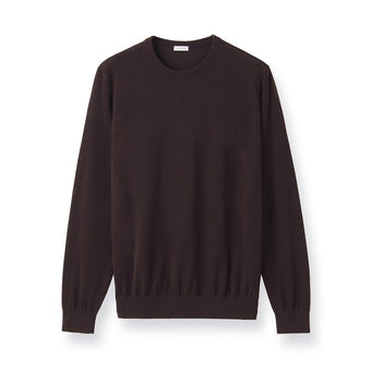 【Renewal】Crew Neck Knit Color: Oak