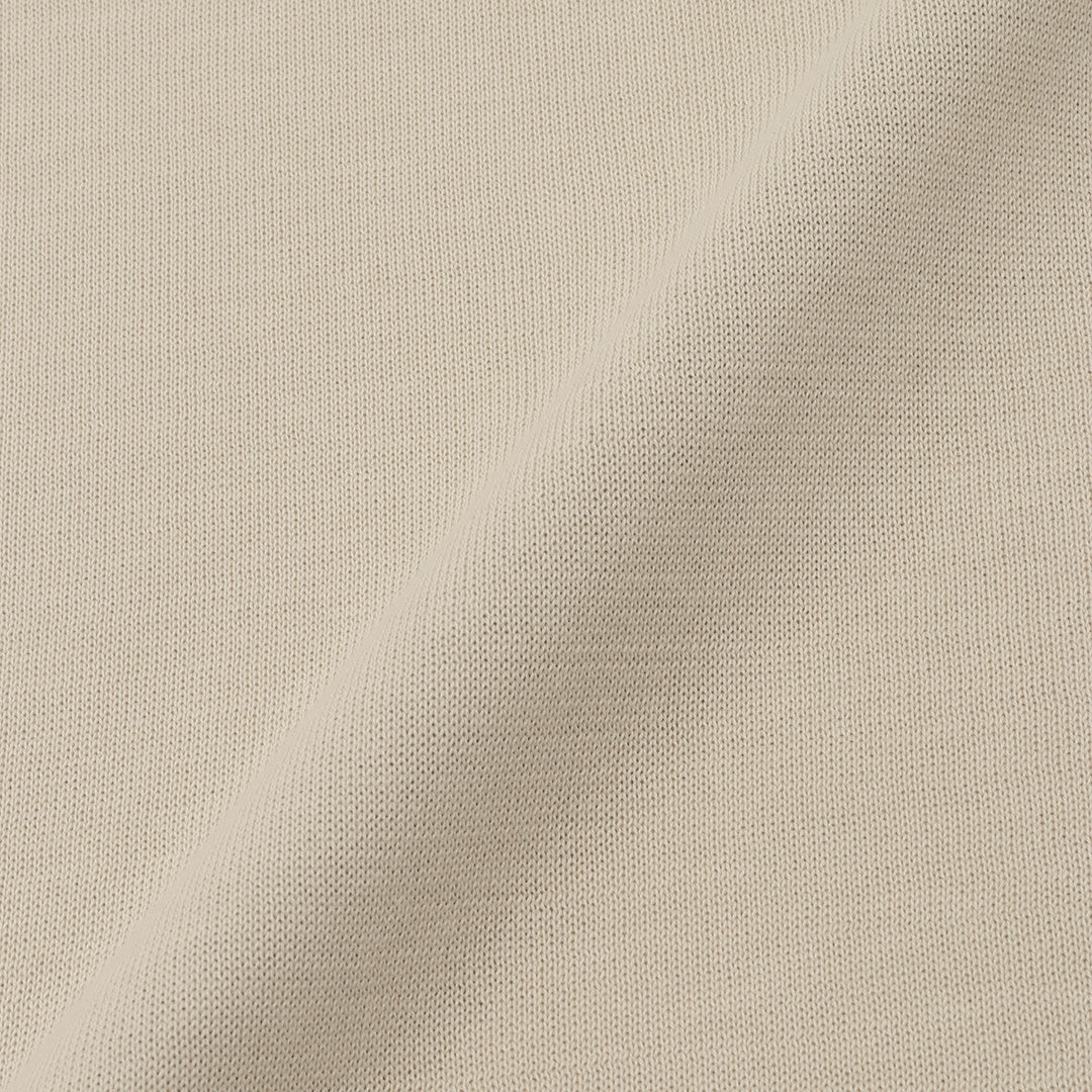 【Renewal】Crew Neck Knit Color: Pearl
