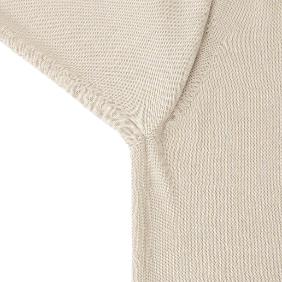 【Renewal】Crew Neck Knit Color: Pearl
