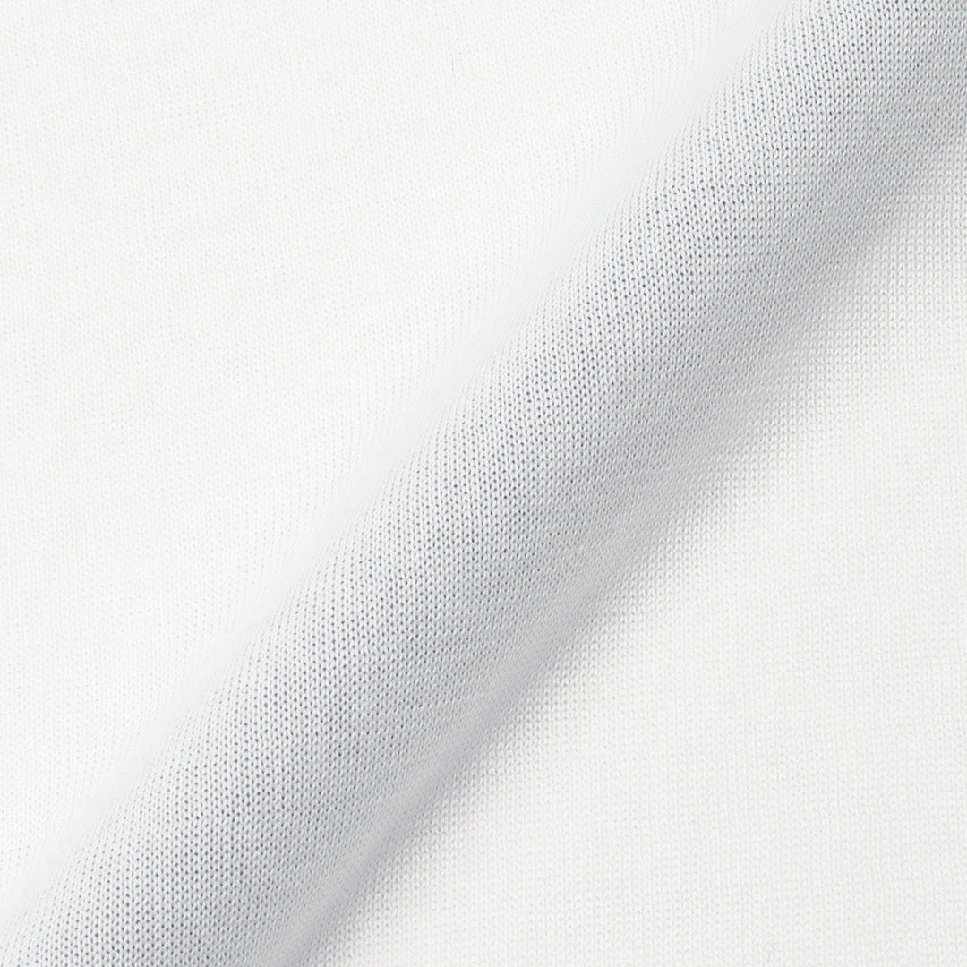 【Renewal】Crew Neck Knit Color: White