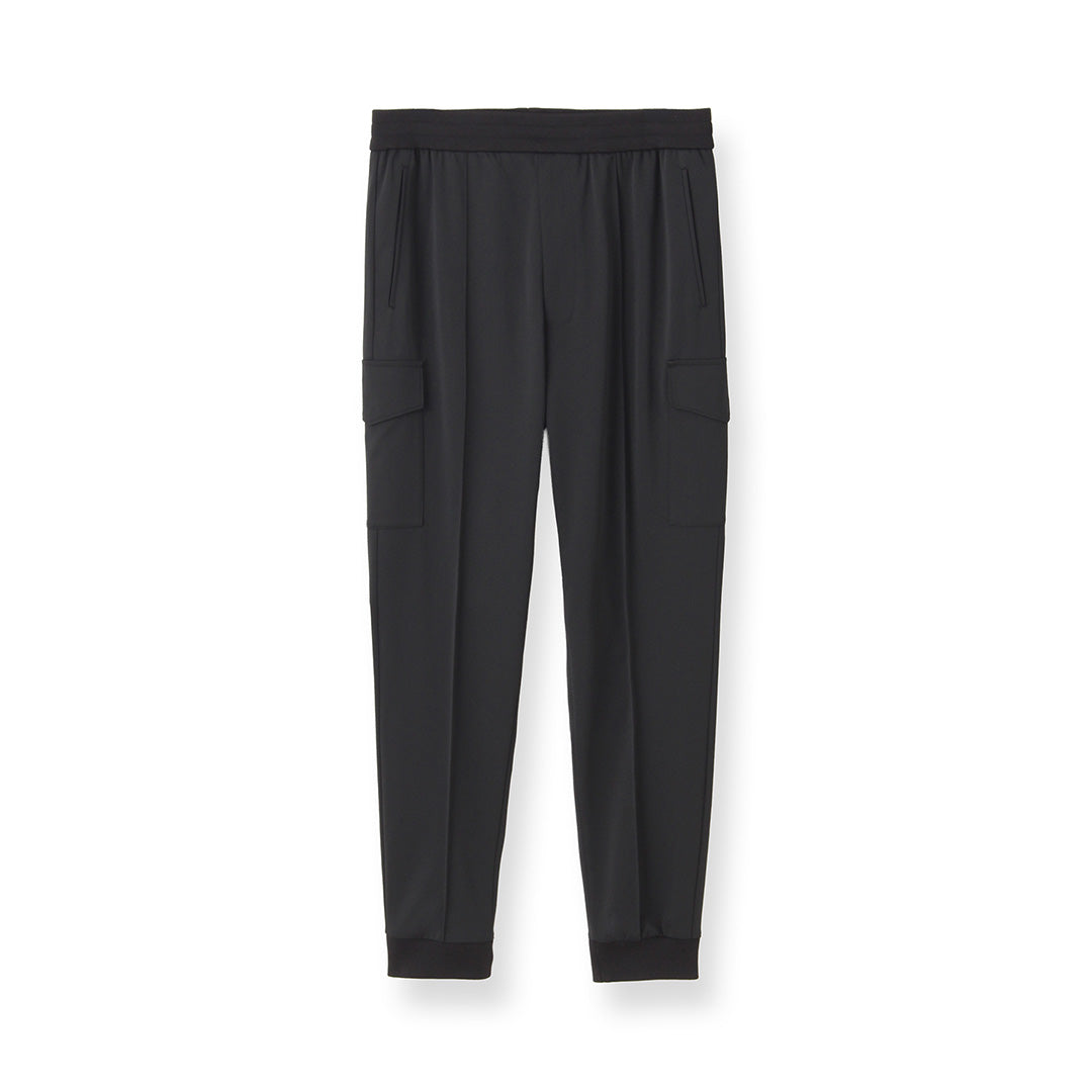 【受注販売】【Renewal】Matte Twist Cargo Jogger Pants Color: Black