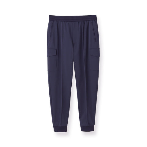 【受注販売】【Renewal】Matte Twist Cargo Jogger Pants Color: Navy