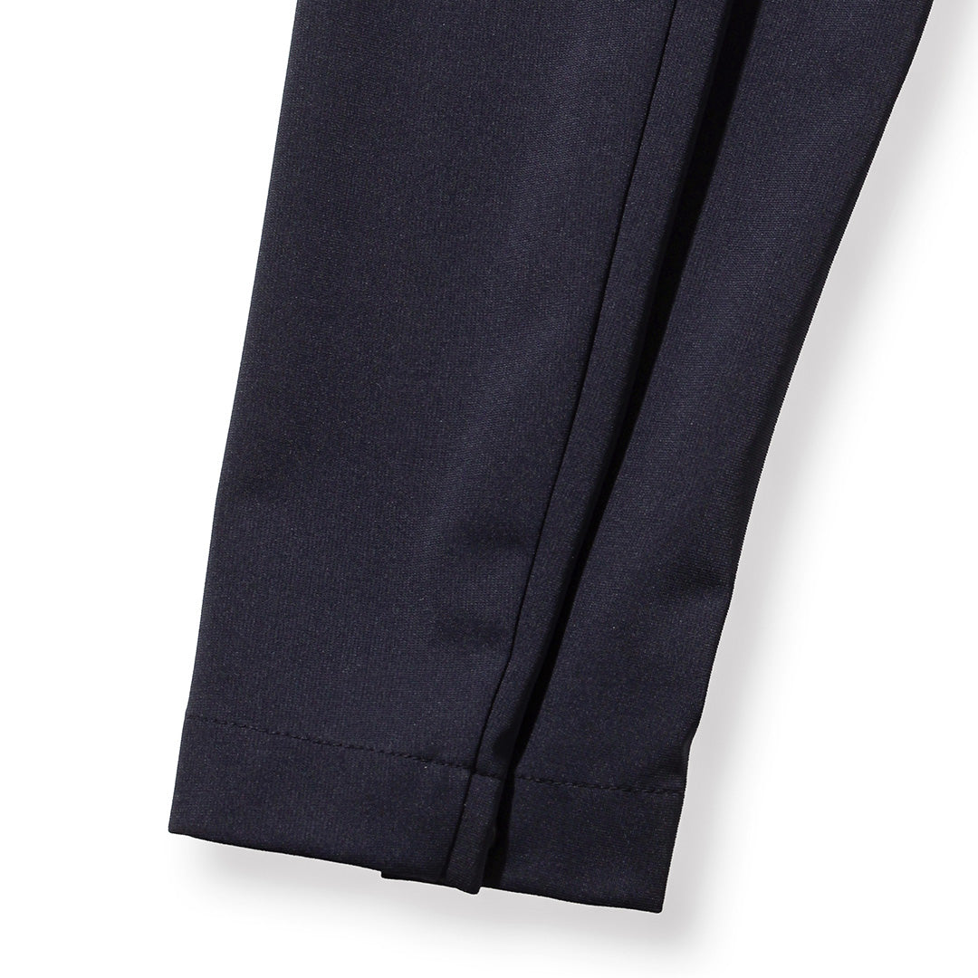 Matte Twist Tailored Zip Hoodie Color: Navy