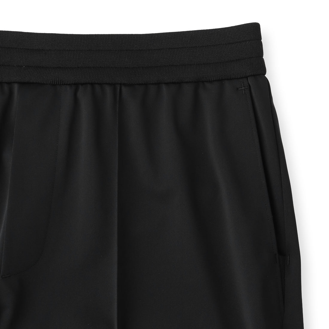 【Renewal】Matte Twist Jogger Pants Color: Black