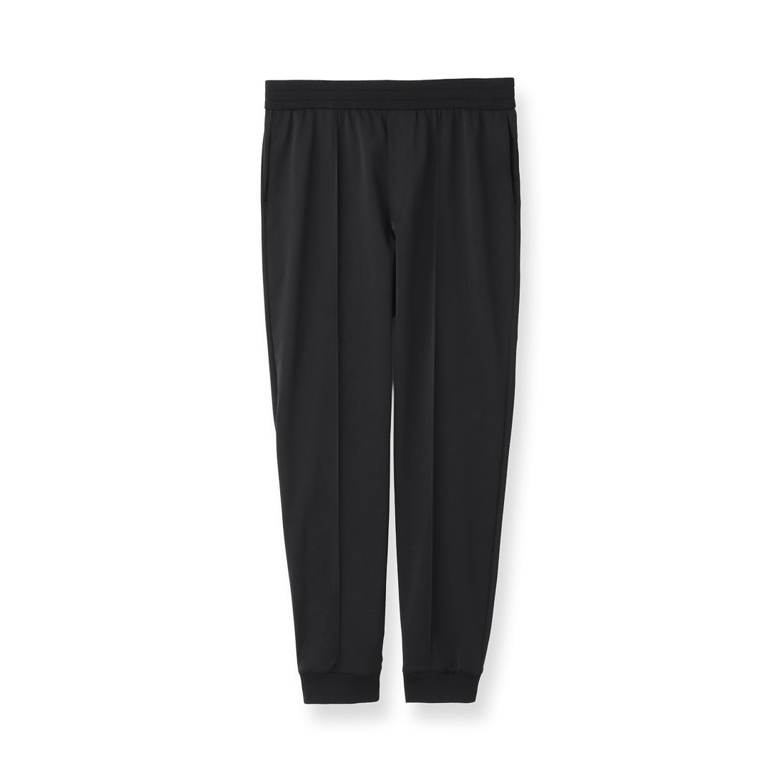 【Renewal】Matte Twist Jogger Pants Color: Black