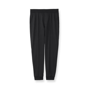 【Renewal】Matte Twist Jogger Pants Color: Black