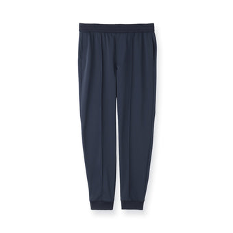 【Renewal】Matte Twist Jogger Pants Color: Navy