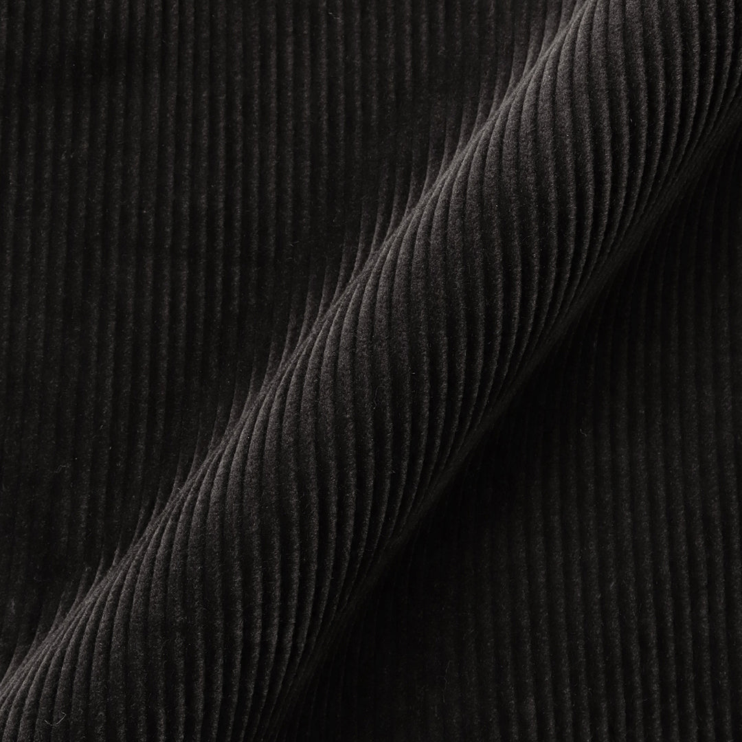 【Renewal】SUVIN PLATINUM Corduroy Tailored Jacket Color: Black