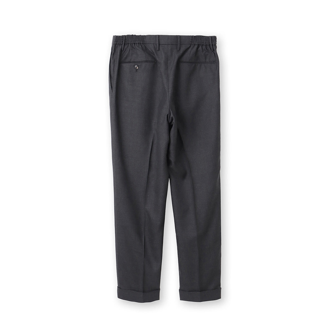 【Renewal】Twill Easy Trousers Color: Charcoal