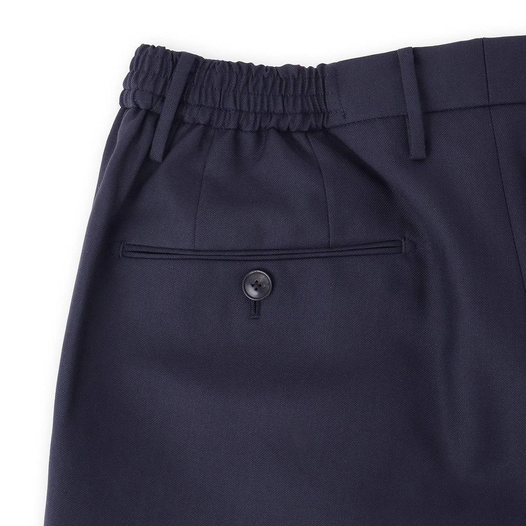 【Renewal】Twill Easy Trousers Color: Navy