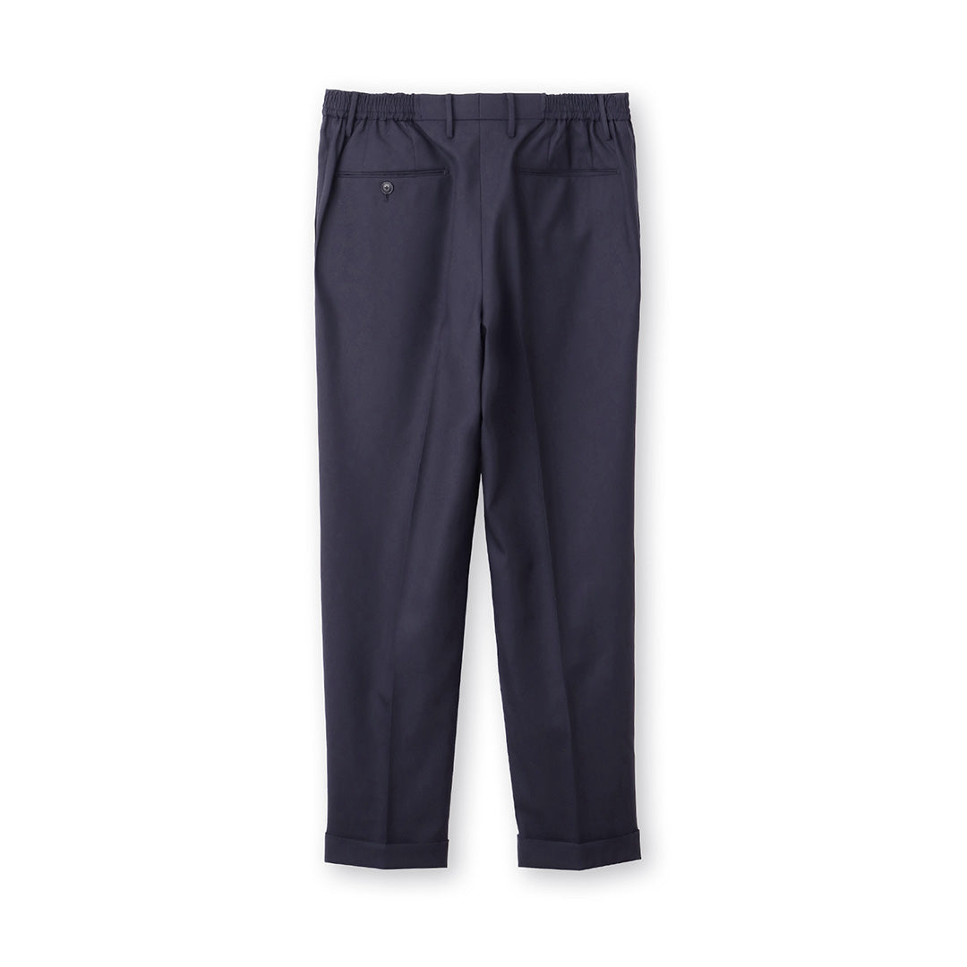 【Renewal】Twill Easy Trousers Color: Navy