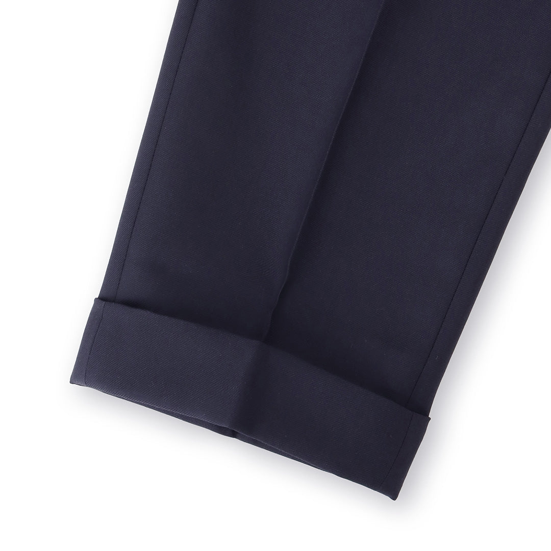 【Renewal】Twill Easy Trousers Color: Navy