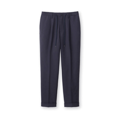 【Renewal】Twill Easy Trousers Color: Navy