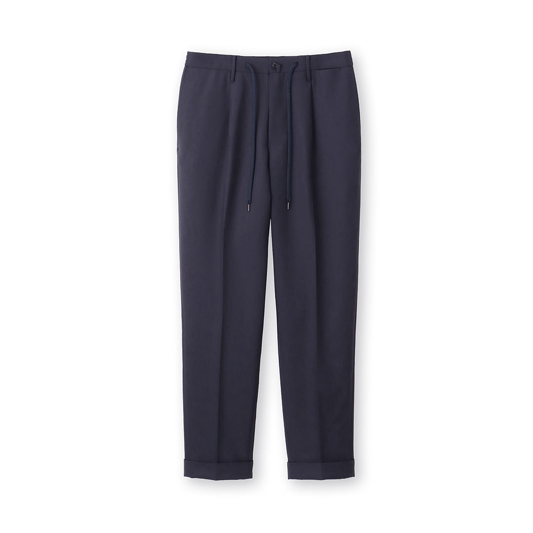 【Renewal】Twill Easy Trousers Color: Navy