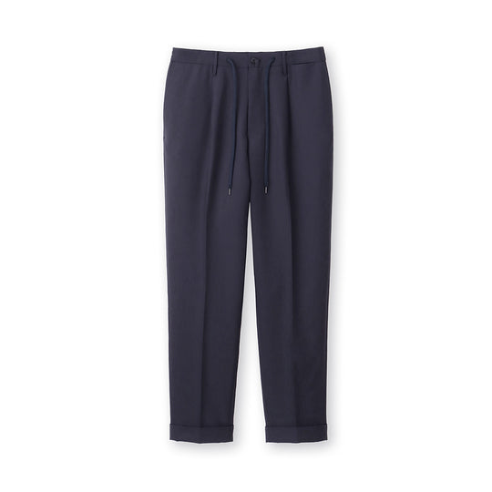 【Renewal】Twill Easy Trousers Color: Navy