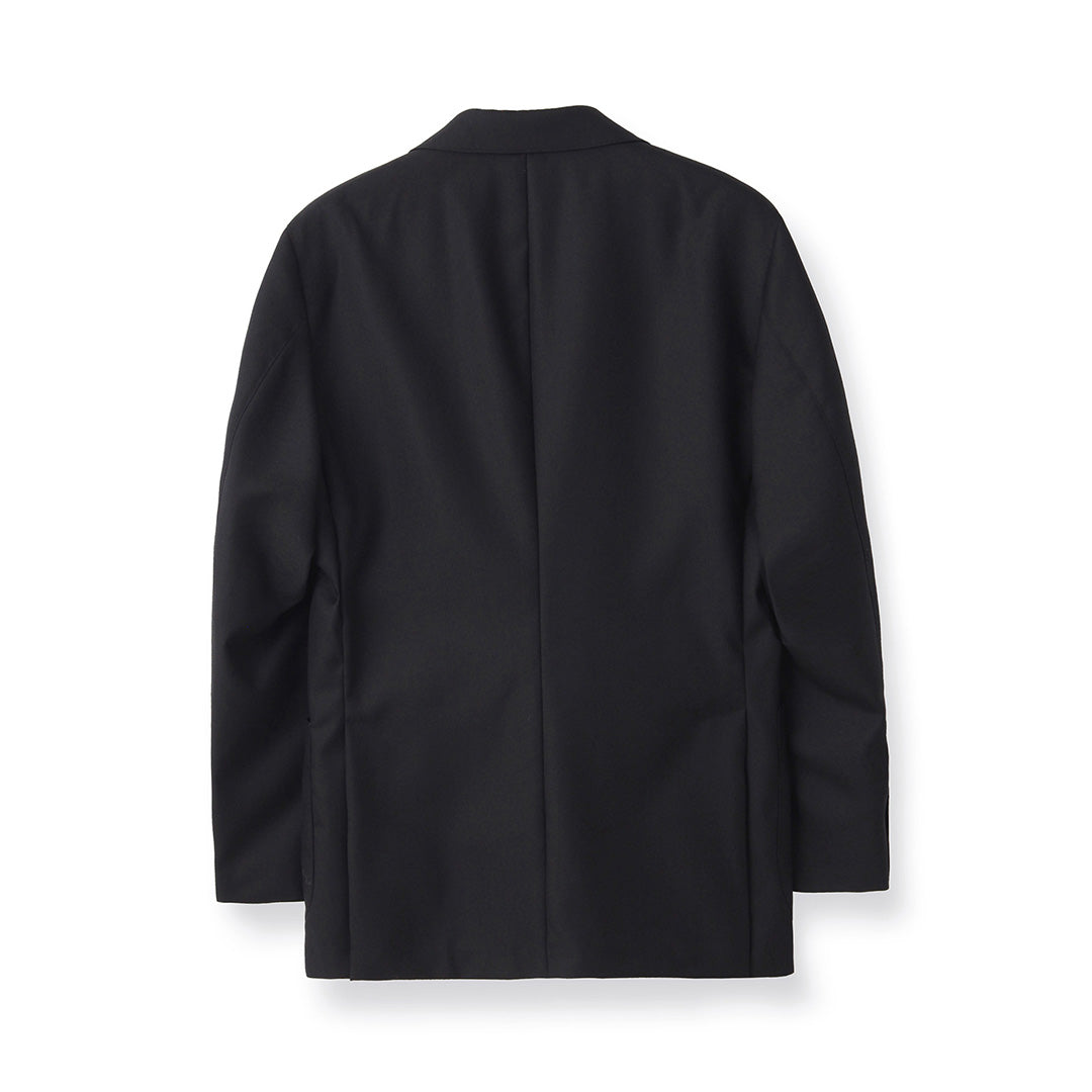 【Renewal】 Twill Tailored Jacket Color: Black