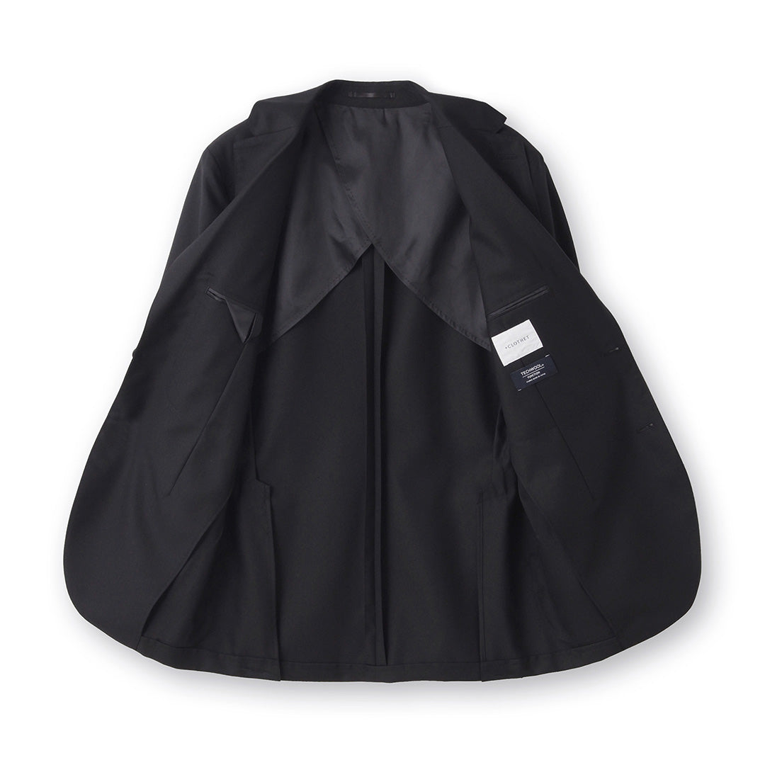 【Renewal】 Twill Tailored Jacket Color: Black