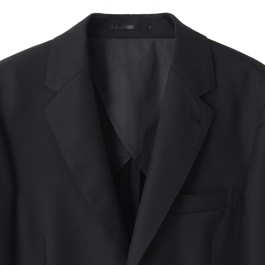 【Renewal】 Twill Tailored Jacket Color: Black