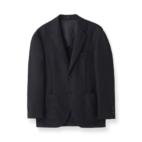 【Renewal】 Twill Tailored Jacket Color: Black