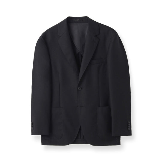 【Renewal】 Twill Tailored Jacket Color: Black