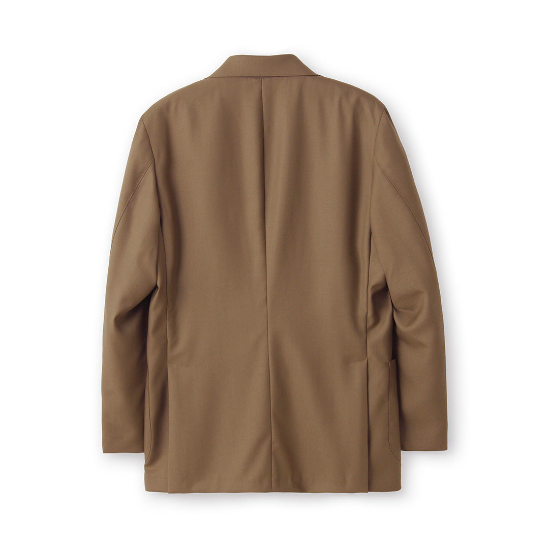 【Renewal】 Twill Tailored Jacket Color: Camel