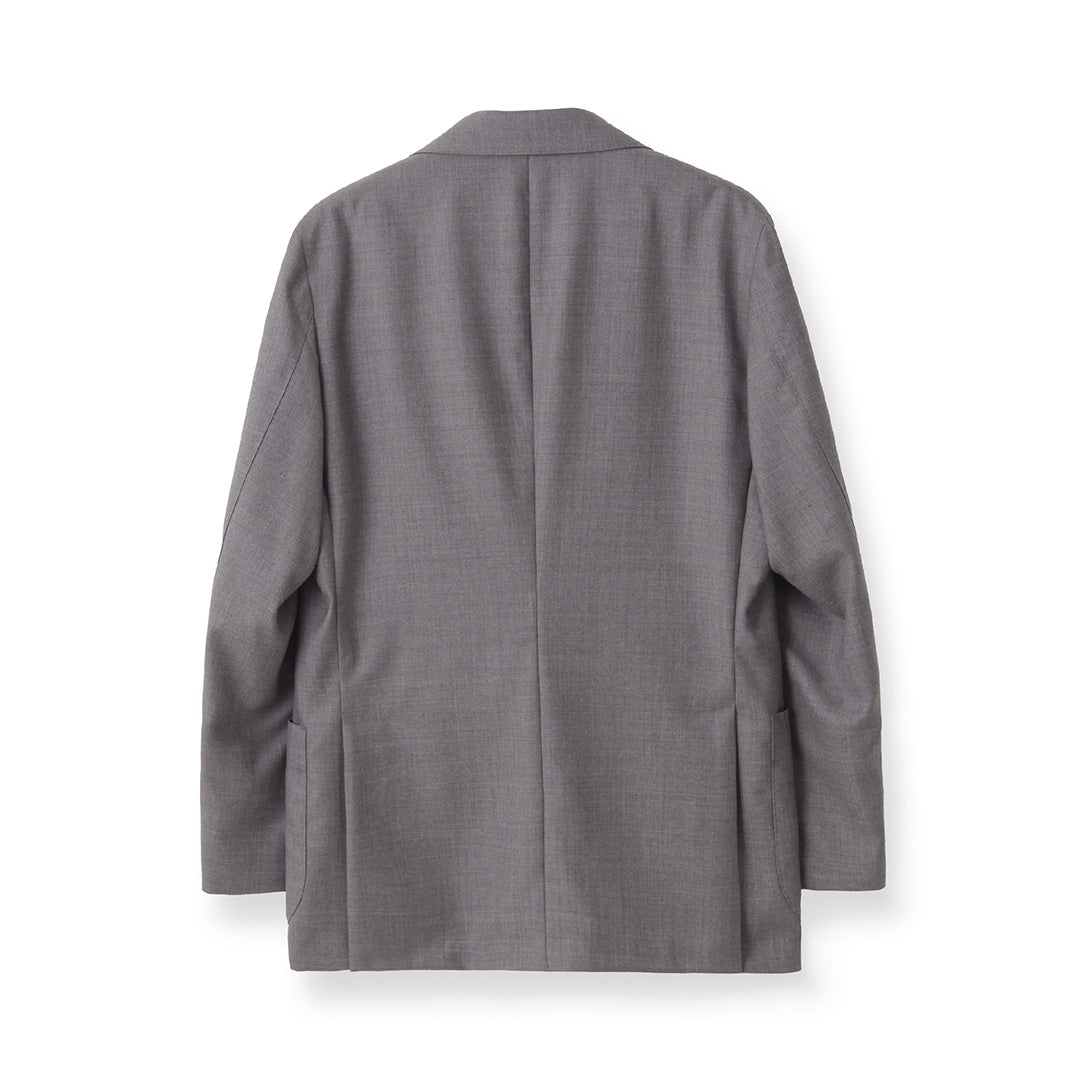 【Renewal】 Twill Tailored Jacket Color: Light Gray
