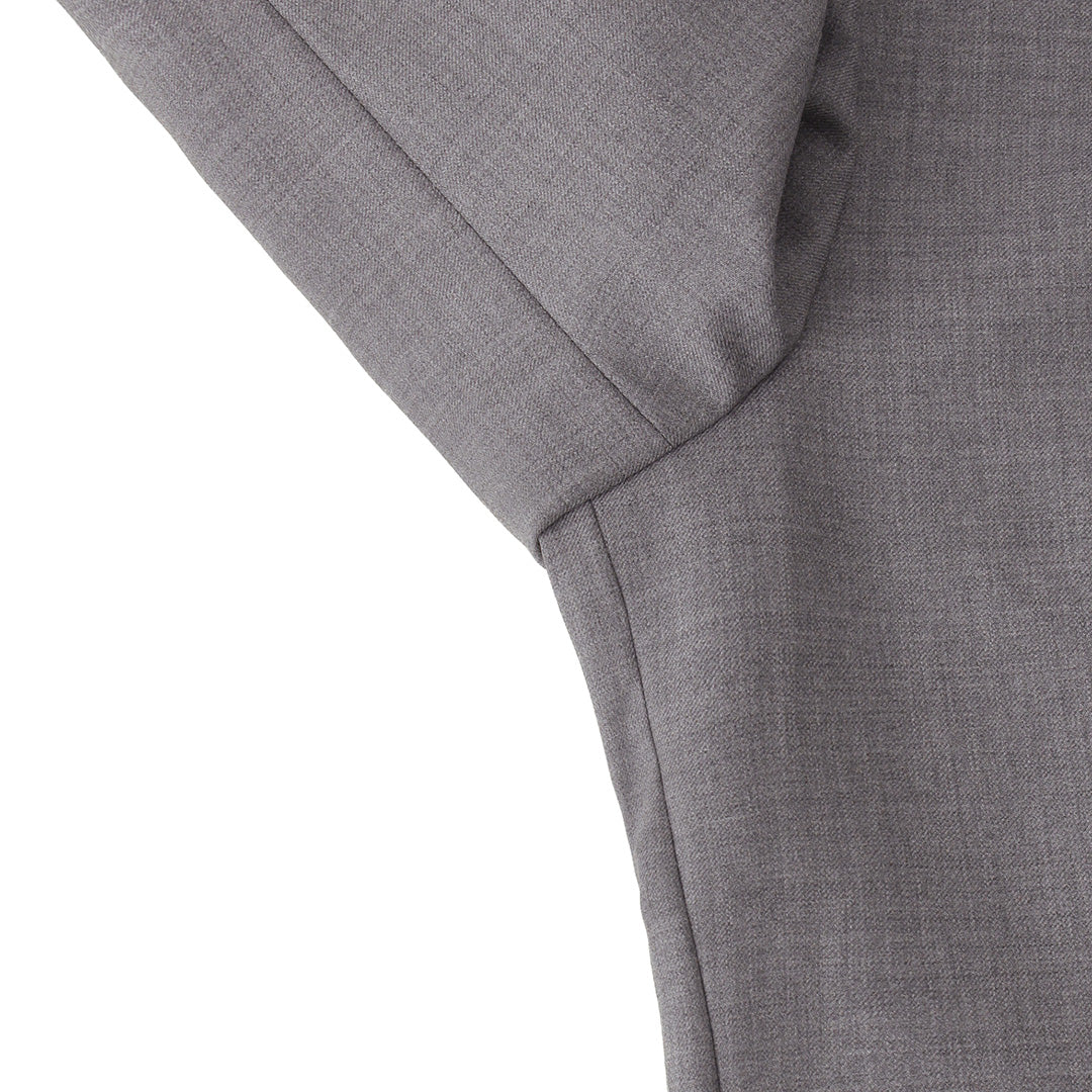 【Renewal】 Twill Tailored Jacket Color: Light Gray