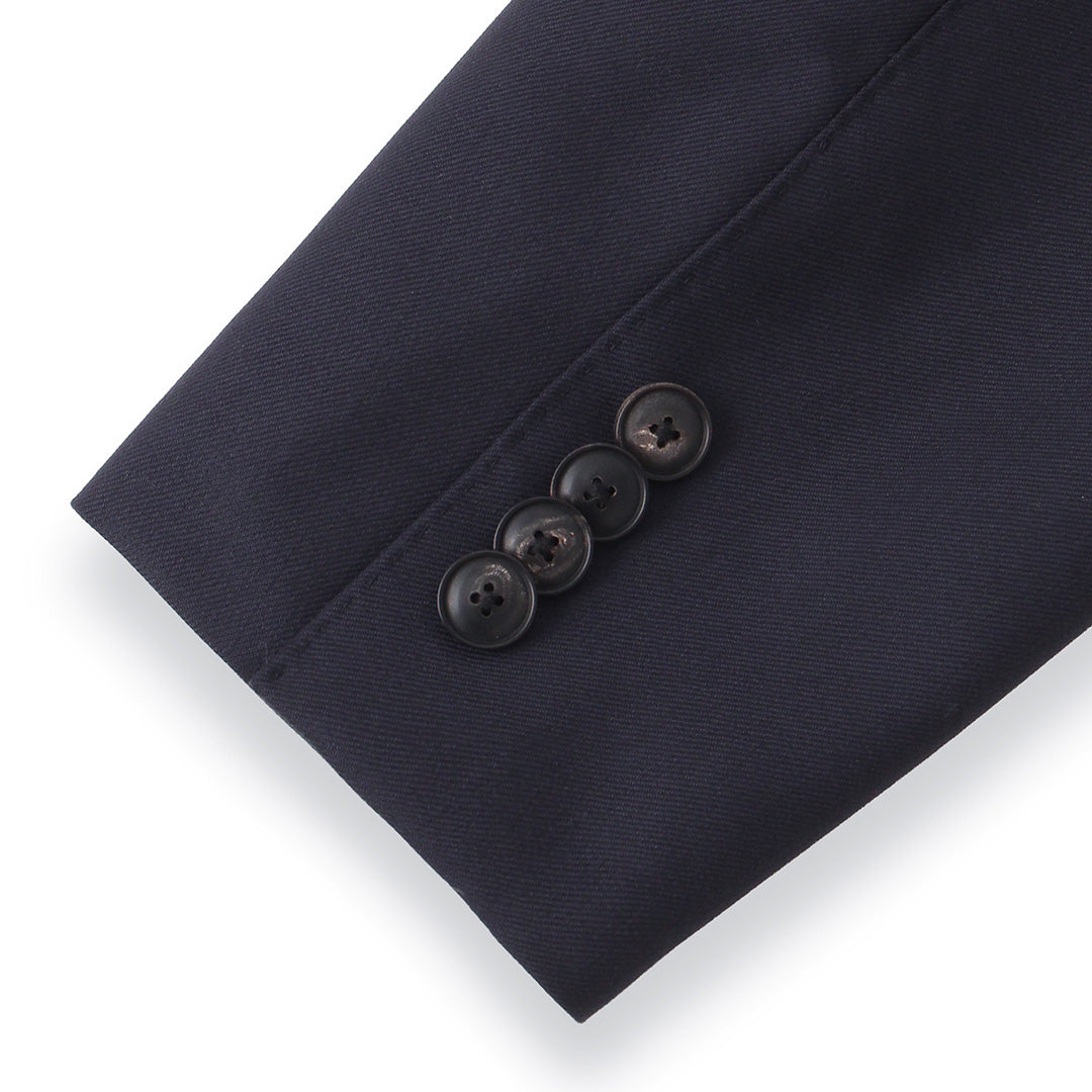 【Renewal】 Twill Tailored Jacket Color: Navy