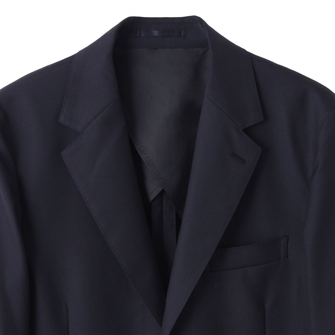 【Renewal】 Twill Tailored Jacket Color: Navy