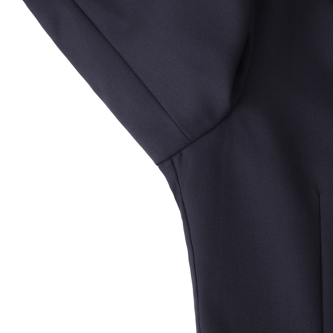 【Renewal】 Twill Tailored Jacket Color: Navy