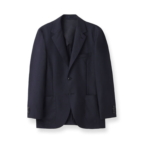 【Renewal】 Twill Tailored Jacket Color: Navy