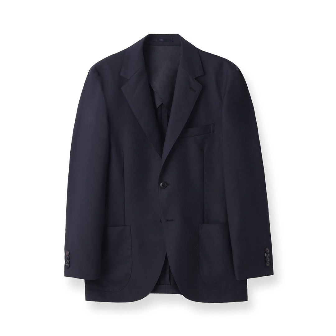 【Renewal】 Twill Tailored Jacket Color: Navy