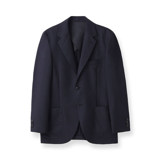 【Renewal】 Twill Tailored Jacket Color: Navy