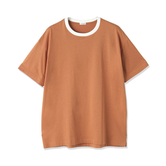 【THE LIMITED EDITION】 Ringer Neck Big T-shirt Color: Sunset