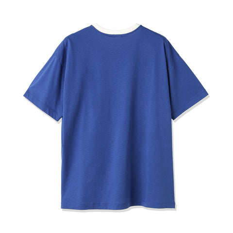 【THE LIMITED EDITION】Ringer Neck Big T-shirt Color: Ultra Marine