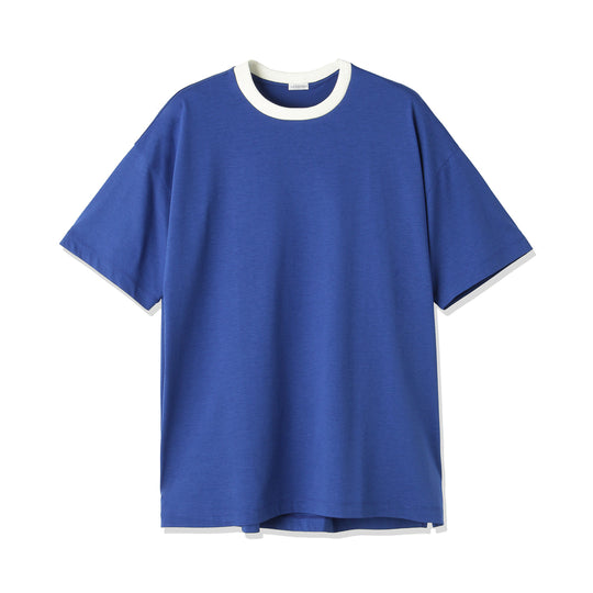 【THE LIMITED EDITION】Ringer Neck Big T-shirt Color: Ultra Marine