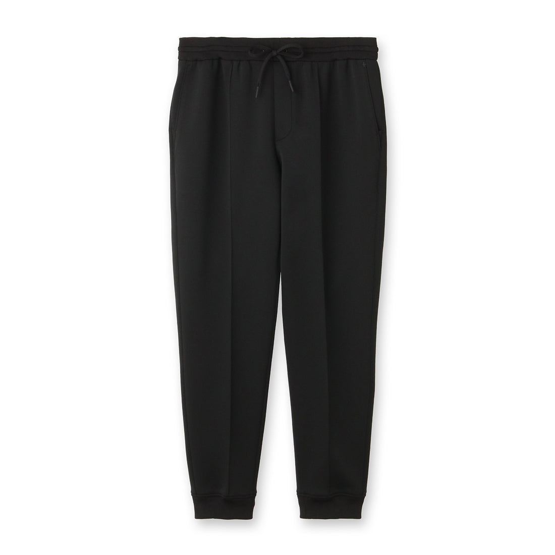 Triacetate Scuba Jersey Jogger Pants Color: Black