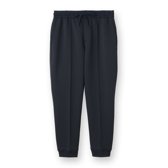 Triacetate Scuba Jersey Jogger Pants Color: Navy