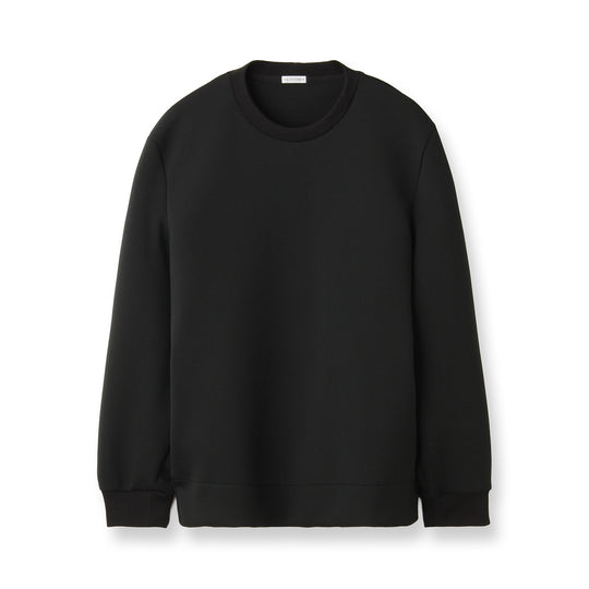 Triacetate Scuba Jersey Sweatshirt Color: Black