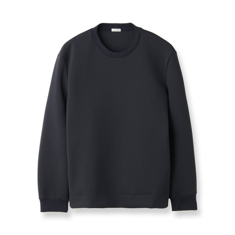Triacetate Scuba Jersey Sweatshirt Color: Navy
